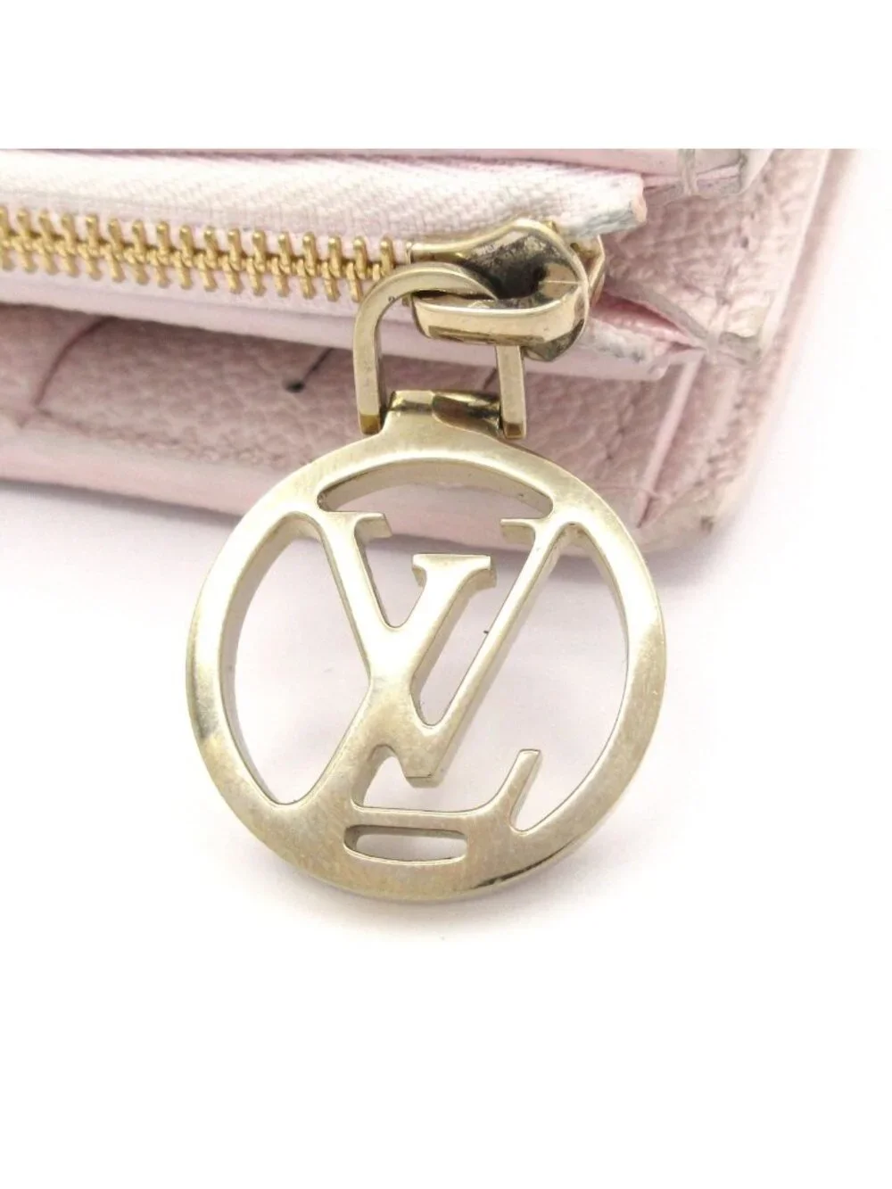 Louis Vuitton Bifold Wallet Monogram Empreinte Portefeuille Lisa Pink Pearl